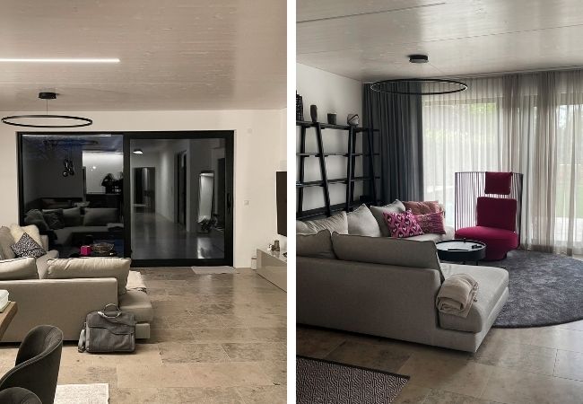 wohnzimmer faclifting vorher nachher